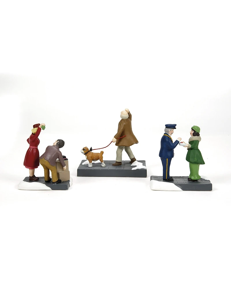 Department 56 Christmas in the City Friends and Neighbors, Set of 3