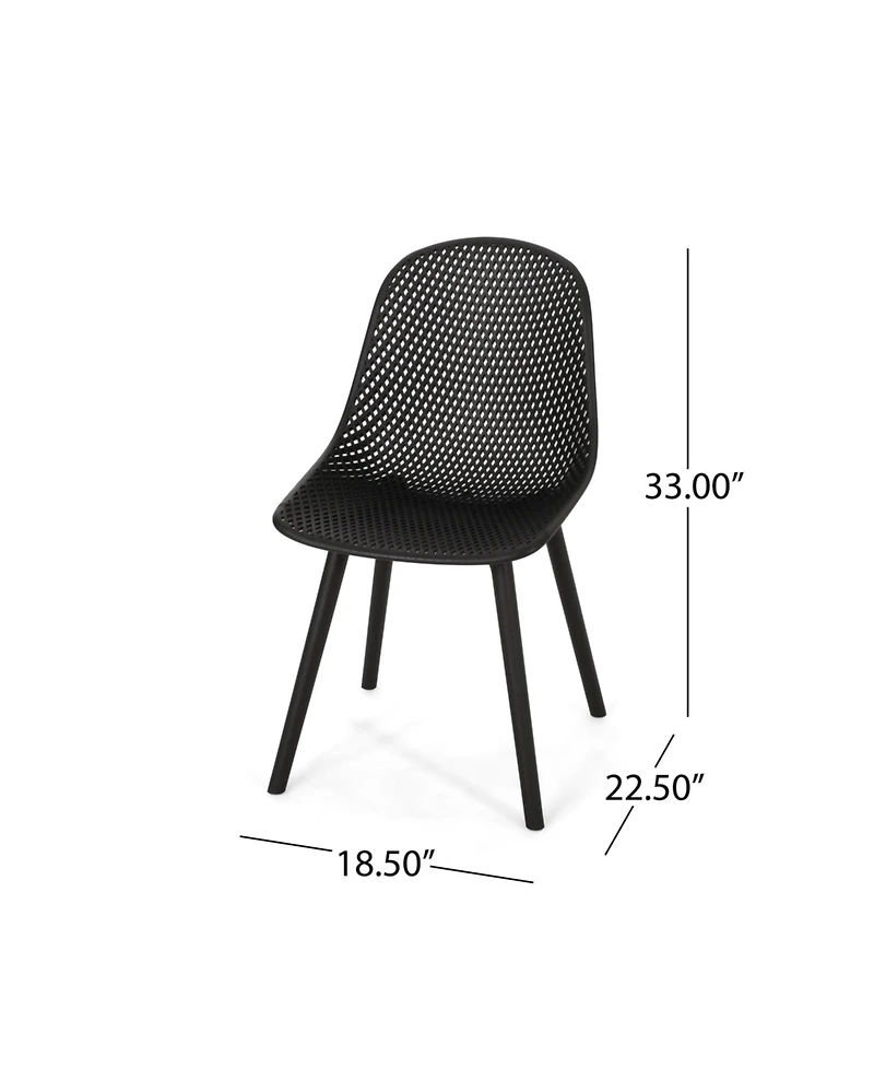 Flynama Set Of 2 Outdoor Dining Chair