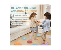 Outree 6-piece turtle-shaped stepping stone for kids