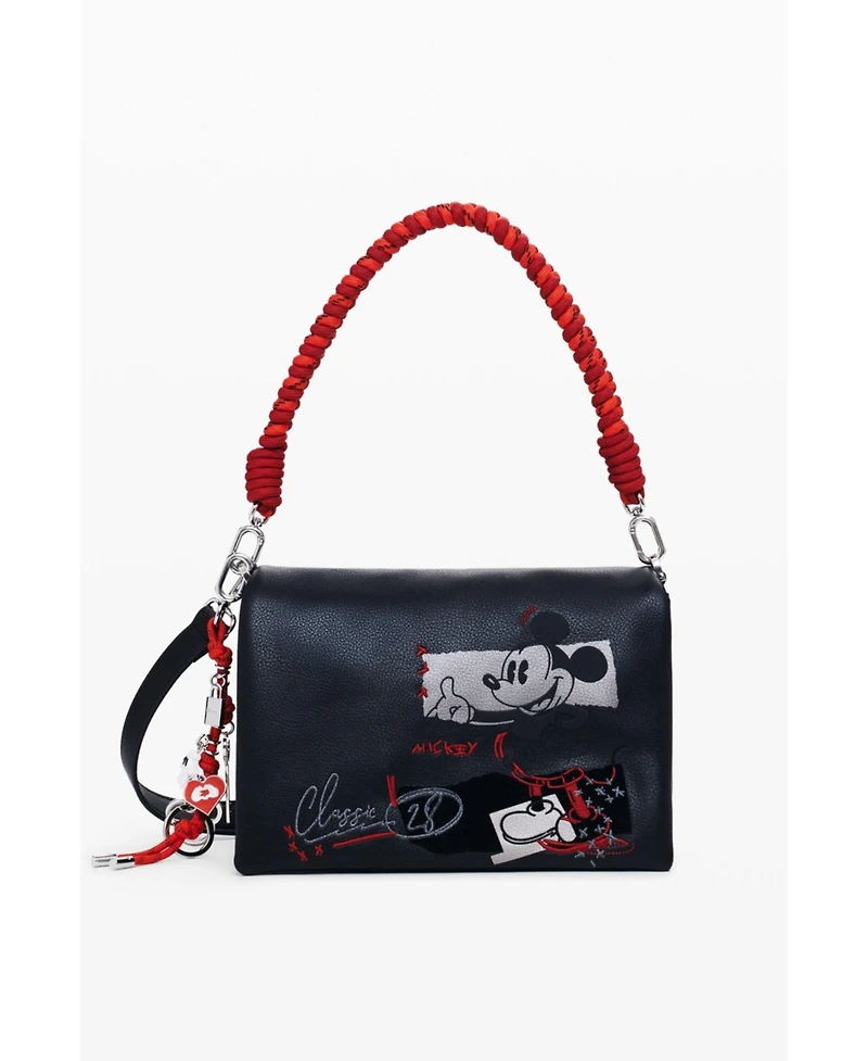 Desigual Women's Medium Mickey faux leather crossbody bag