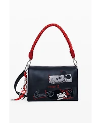 Desigual Women's Medium Mickey faux leather crossbody bag