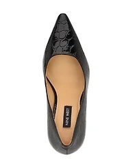 Nine West Women's Tamant Tapered Block Heel Pumps