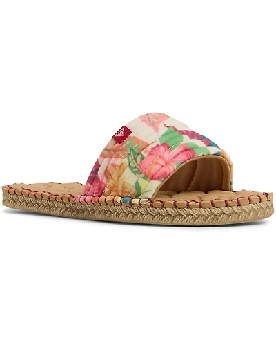 Roxy Women's Shoresoft Sld Round Toe Flat Sandals
