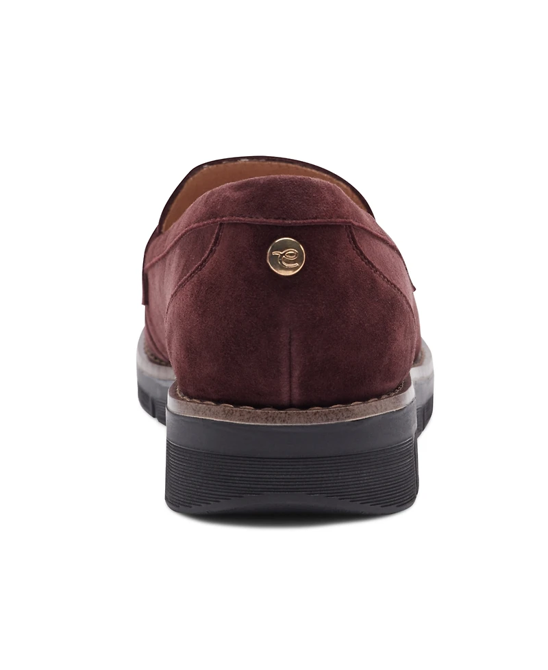Easy Spirit Women's Vienne eFlex Tassels Slip-On Loafers