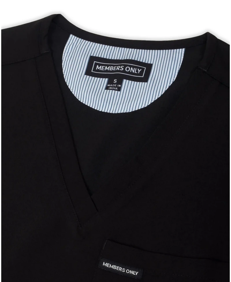 Members Only Women's Palermo 4-Pocket Scrub Top