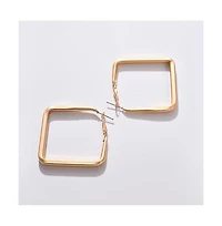 Sohi Geometric Hoop Earrings