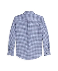 Polo Ralph Lauren Big Boys Gingham Performance Canvas Shirt