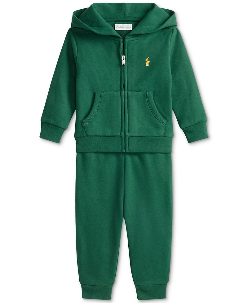 Polo Ralph Lauren Baby Boys Fleece Hoodie & Pant Set
