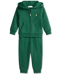 Polo Ralph Lauren Baby Boys Fleece Hoodie & Pant Set