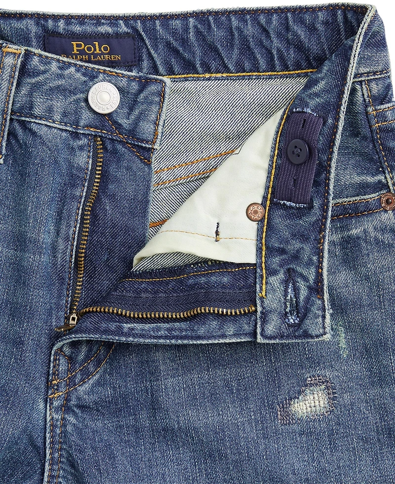 Polo Ralph Lauren Big Boys Lynwood Relaxed Fit Distressed Jeans