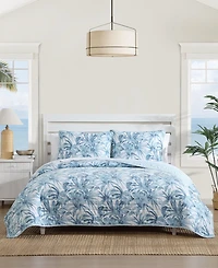 Tommy Bahama Aubrey Cotton Reversible 3-Pc. Quilt Set