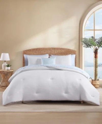 Tommy Bahama Seersucker Solid Comforter Set