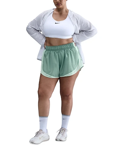 Nike Plus Tempo Dri-fit Mid-Rise 3" Brief-Lined Running Shorts