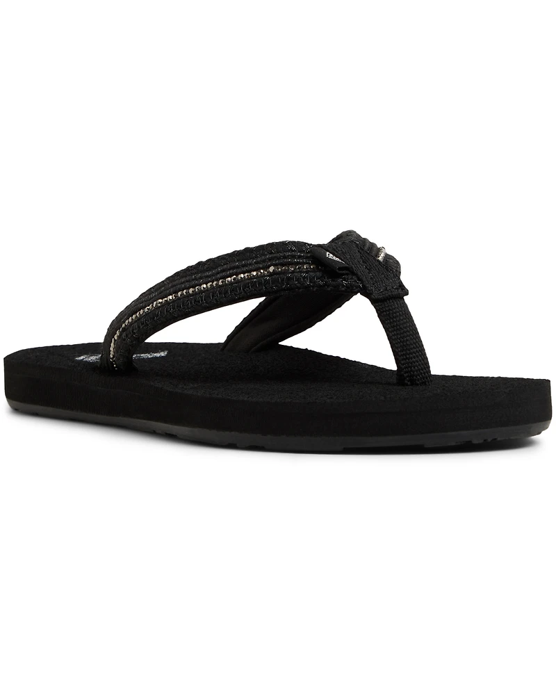 Roxy women's Porto Bling Round Toe Flat Sandals