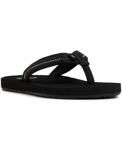 Roxy women's Porto Bling Round Toe Flat Sandals