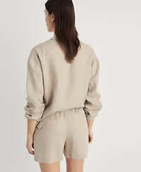 Mango Women's Linen Pajama Shorts