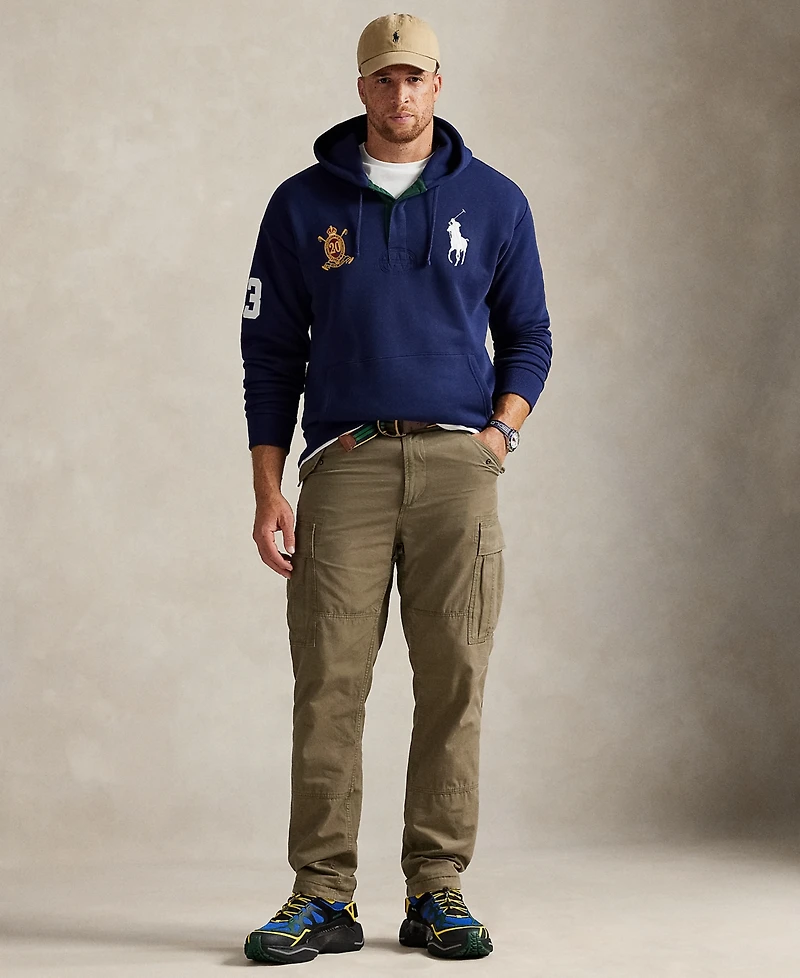 Polo Ralph Lauren Men's Big & Tall 20th Anniversary Crest Fleece Hoodie