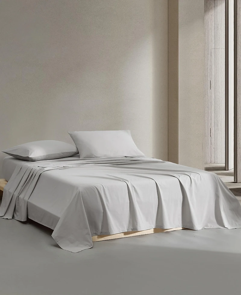 Calvin Klein Enhanced Cooling 200-Thread Count Cotton 4-Pc. Sheet Set, Queen
