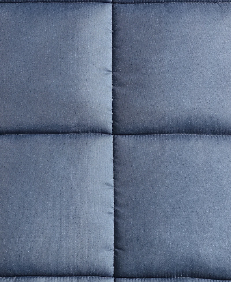 Calvin Klein Washed Solid Reversible Plush 5-Pc. Comforter Set, Twin/Twin Xl