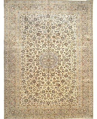 Bashian One of a Kind Kashan 621438 9'6''x12'10'' Area Rug