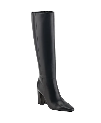 Marc Fisher Ltd Women's Yarli High Shaft Block Heel Boots