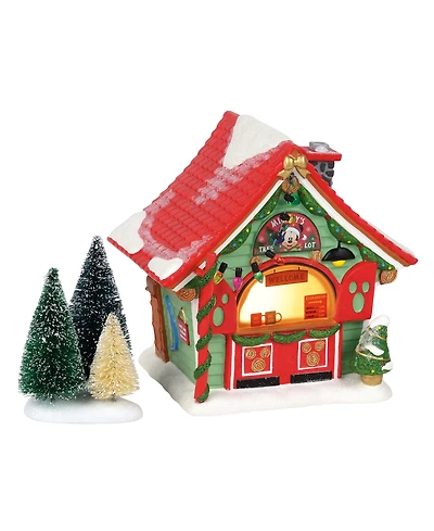 Department 56 Mickey's Porcelain Tree Lot Accessory