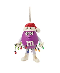 Jim Shore M and M'S Purple Character Ornament