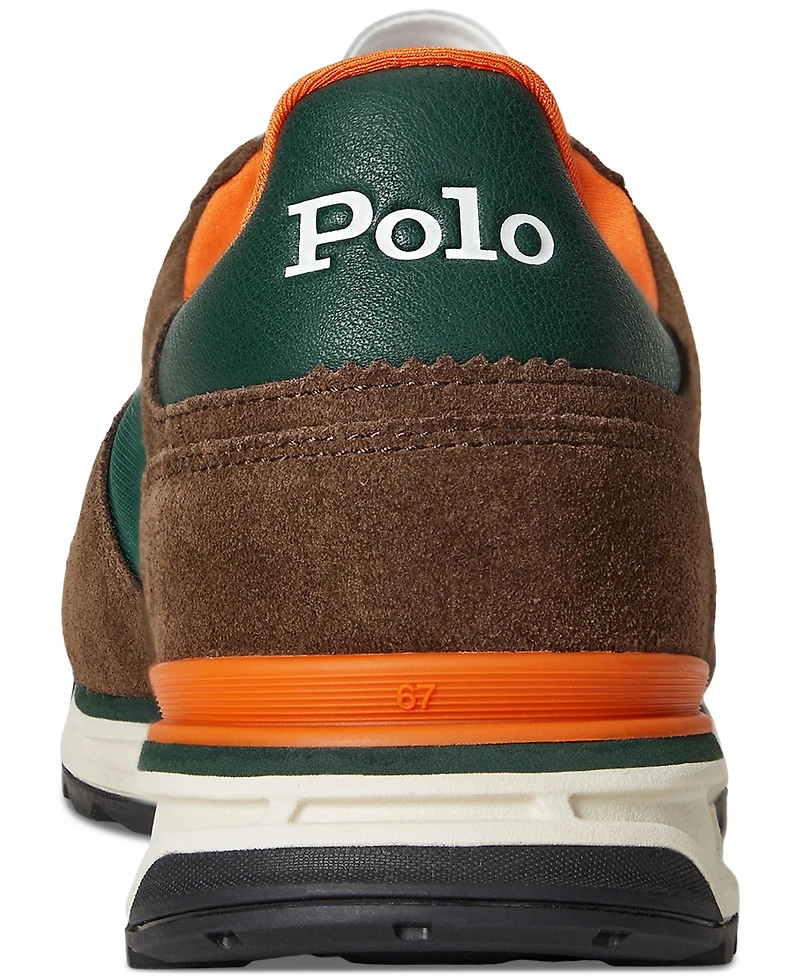 Polo Ralph Lauren Men's Suede & Nylon Varick Sneakers