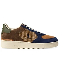 Polo Ralph Lauren Men's Suede & Wool Masters Court Sneakers