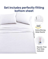 600 Thread Count 100% Cotton Printed Sheet Set