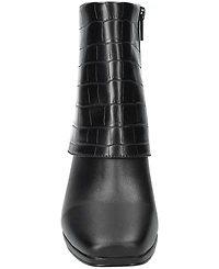 Easy Street Women's Sutton Square Toe Ankle Boots