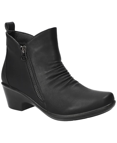 Easy Street Women's Jeanie Ankle Zipper Boots