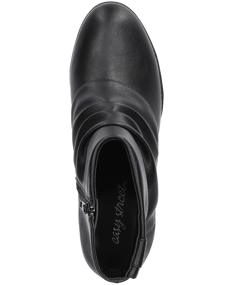 Easy Street Women's Ambrose Zipper Ankle Boots