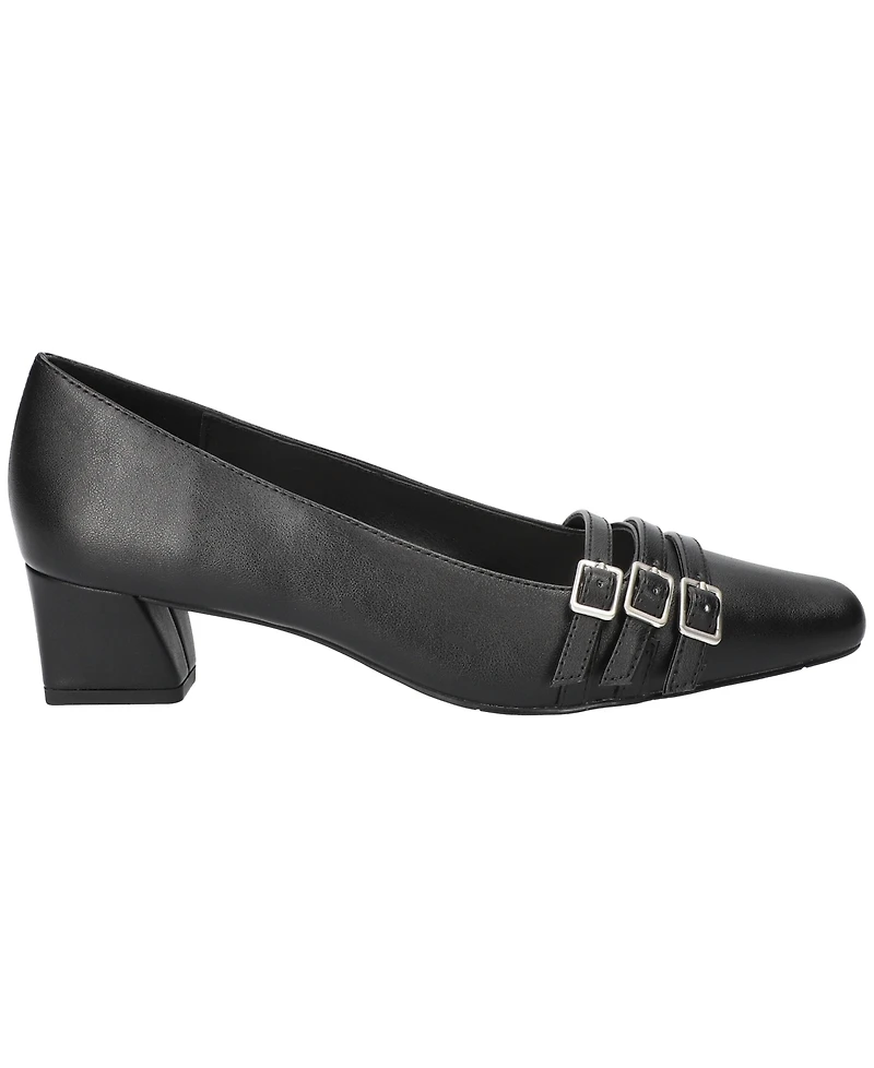 Easy Street Women's Enya Square Toe Pumps