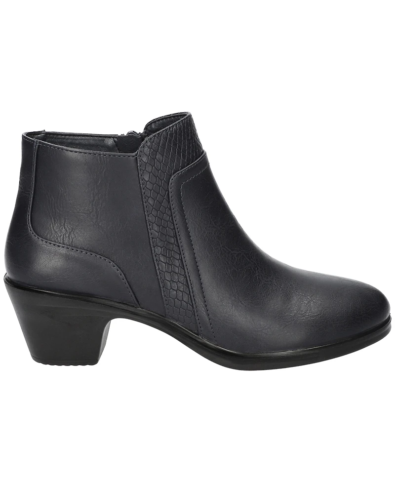 Easy Street Women's Langley Zipper Ankle Boots