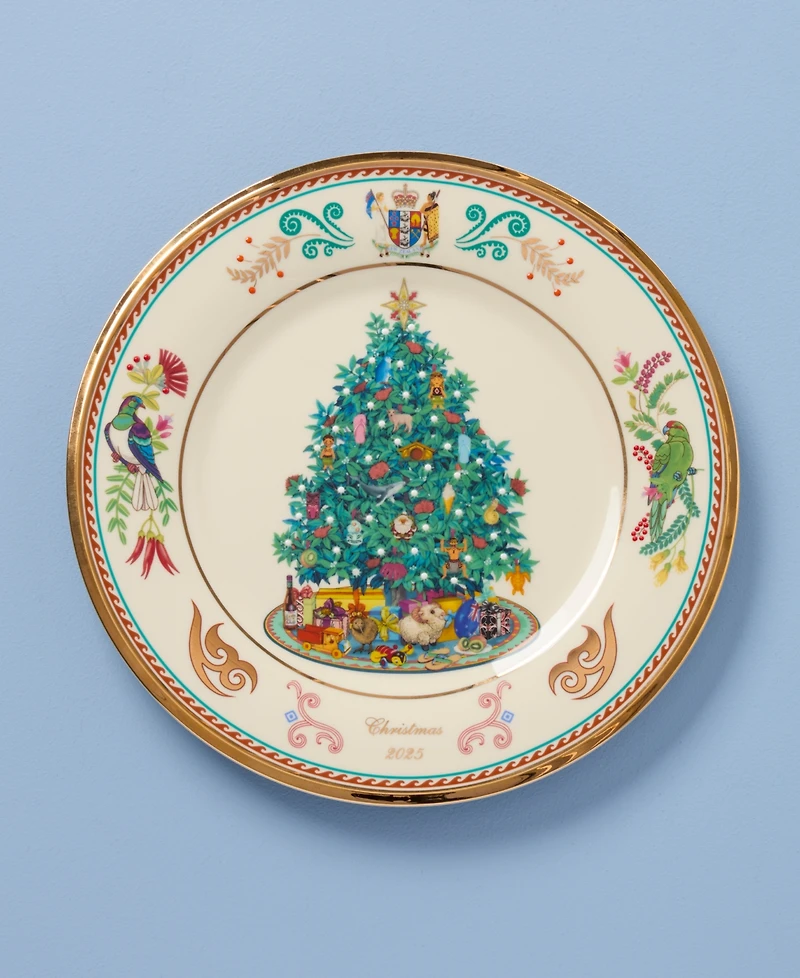 Lenox 2025 Trees Around The World Plate, New Zealand