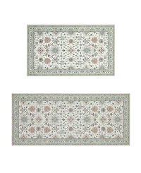 Laura Ashley Imagine Printed Chenille 2-Pc. Runner Rug Set