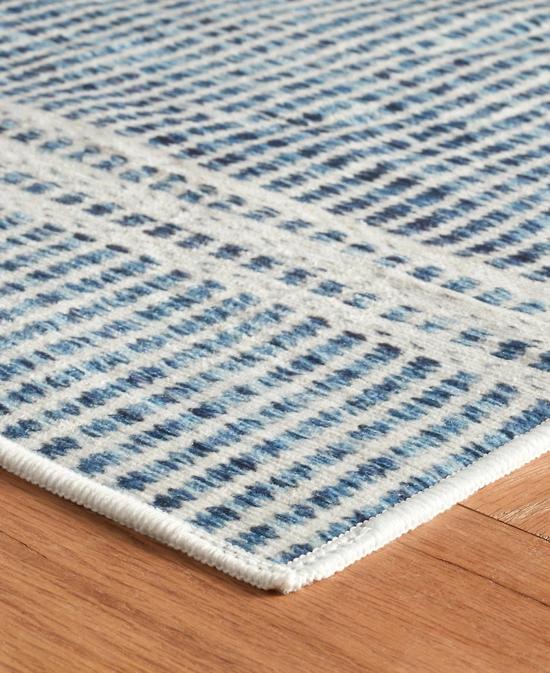 Dash and Albert Rugs by Annie Selke Malta Machine Washable DA2043 2'6"x8' Runner Area Rug