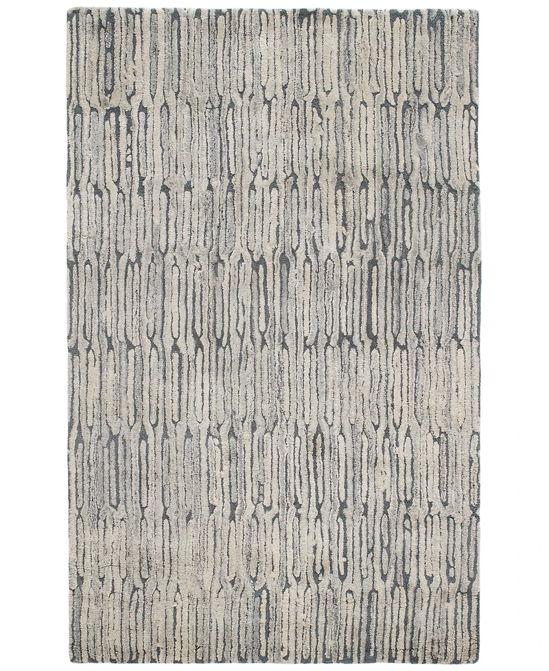 Dash and Albert Rugs by Annie Selke Malone Wool DA1856 3'x5' Area Rug