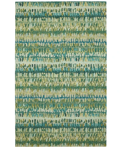 Dash and Albert Rugs by Annie Selke Paint Chip Wool DA1831 3'x5' Area Rug