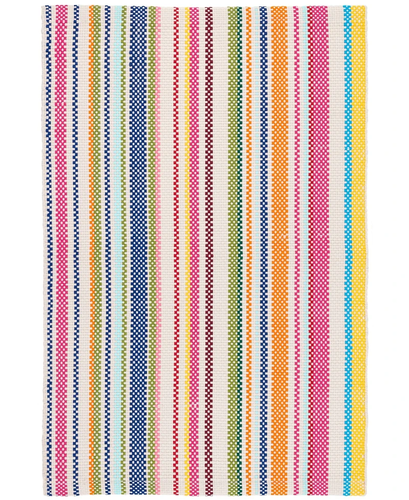 Dash and Albert Rugs by Annie Selke Summer Stripe Indoor/Outdoor DA1631 10'x14' Area Rug