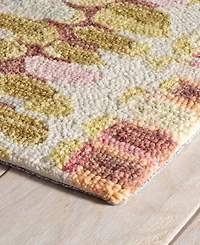 Dash and Albert Rugs by Annie Selke Paint Chip Wool DA1002 3'x5' Area Rug