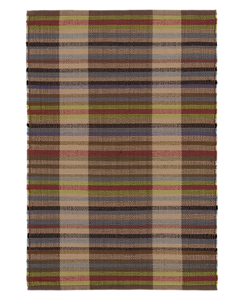 Dash and Albert Rugs by Annie Selke Swedish Rag Indoor/Outdoor RDB223 6'x9' Area Rug