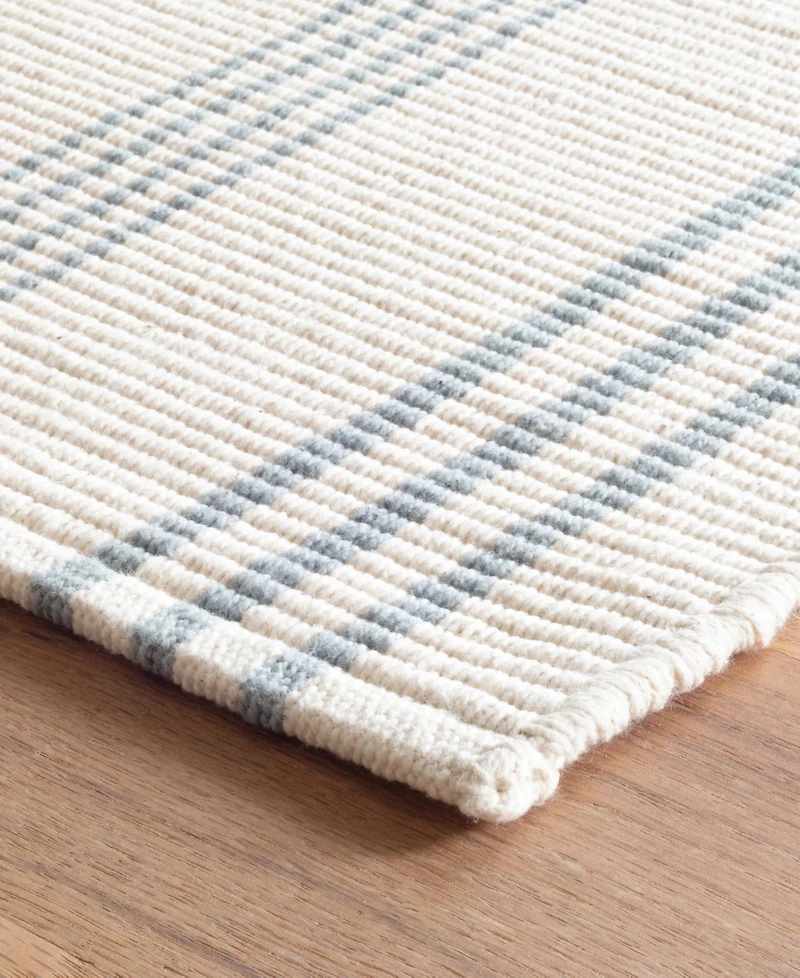 Dash and Albert Rugs by Annie Selke Swedish Stripe RP42 2'6"x8' Runner Area Rug