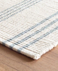 Dash and Albert Rugs by Annie Selke Swedish Stripe RP42 2'6"x8' Runner Area Rug