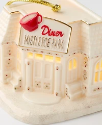 New For 2025! Lenox Mistletoe Park Diner Lit Ornament, Exclusively at Macy's
