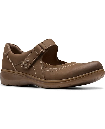 Clarks Women's Carleigh Madi Round Toe Mary Jane Flats