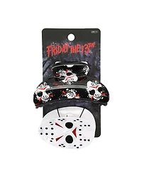 Friday The 13th Jason Mask 2-Piece Hair Clip Set