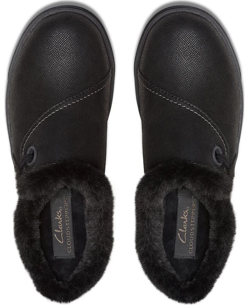 Clarks Women's Cloudsteppers Breeze Myth Round Toe Mules