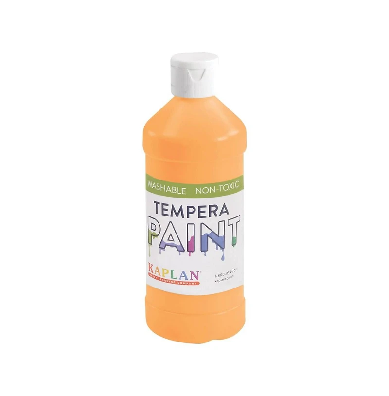 Kaplan Early Learning Kaplan Kolors Fluorescent Tempera - Set of 6